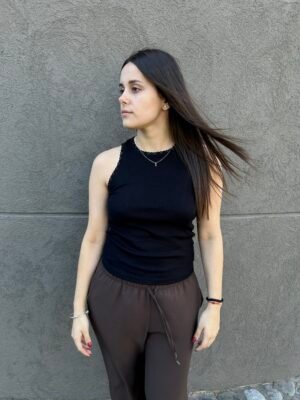 Musculosa Boston Negra