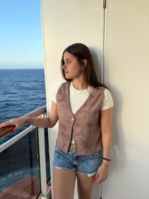 Chaleco Monaco Chocolate